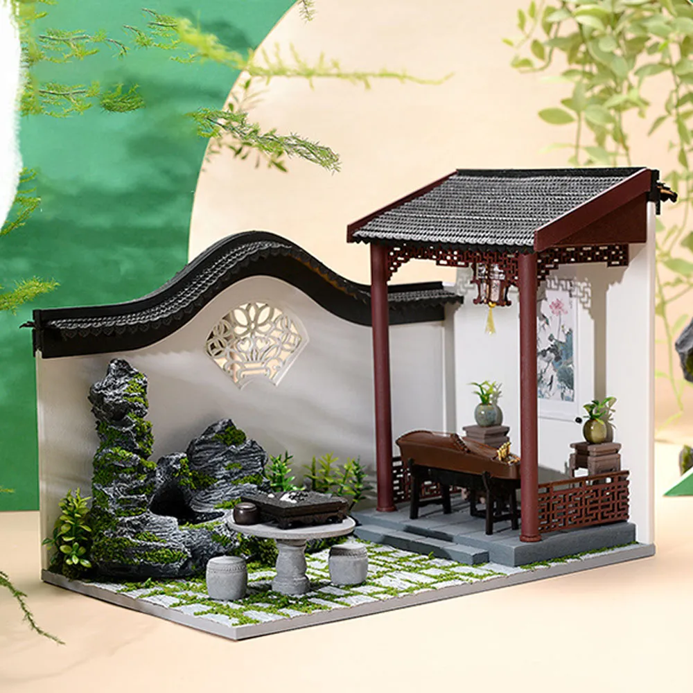 DIY手工房子-中式古風建築-淺雲居 歷史價格詳細信息