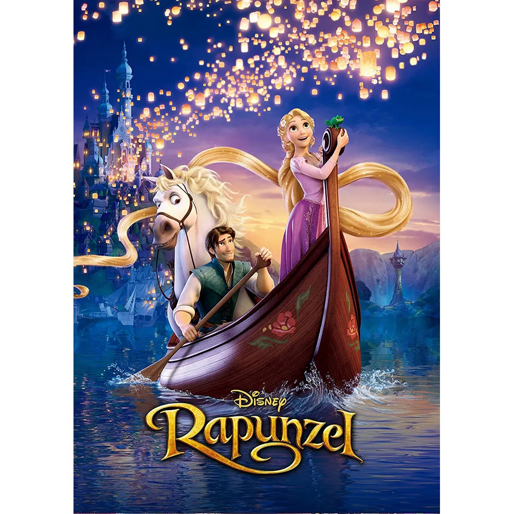 Tenyo  長髮公主  500P  拼圖總動員  迪士尼  日本進口拼圖 歷史價格詳細信息