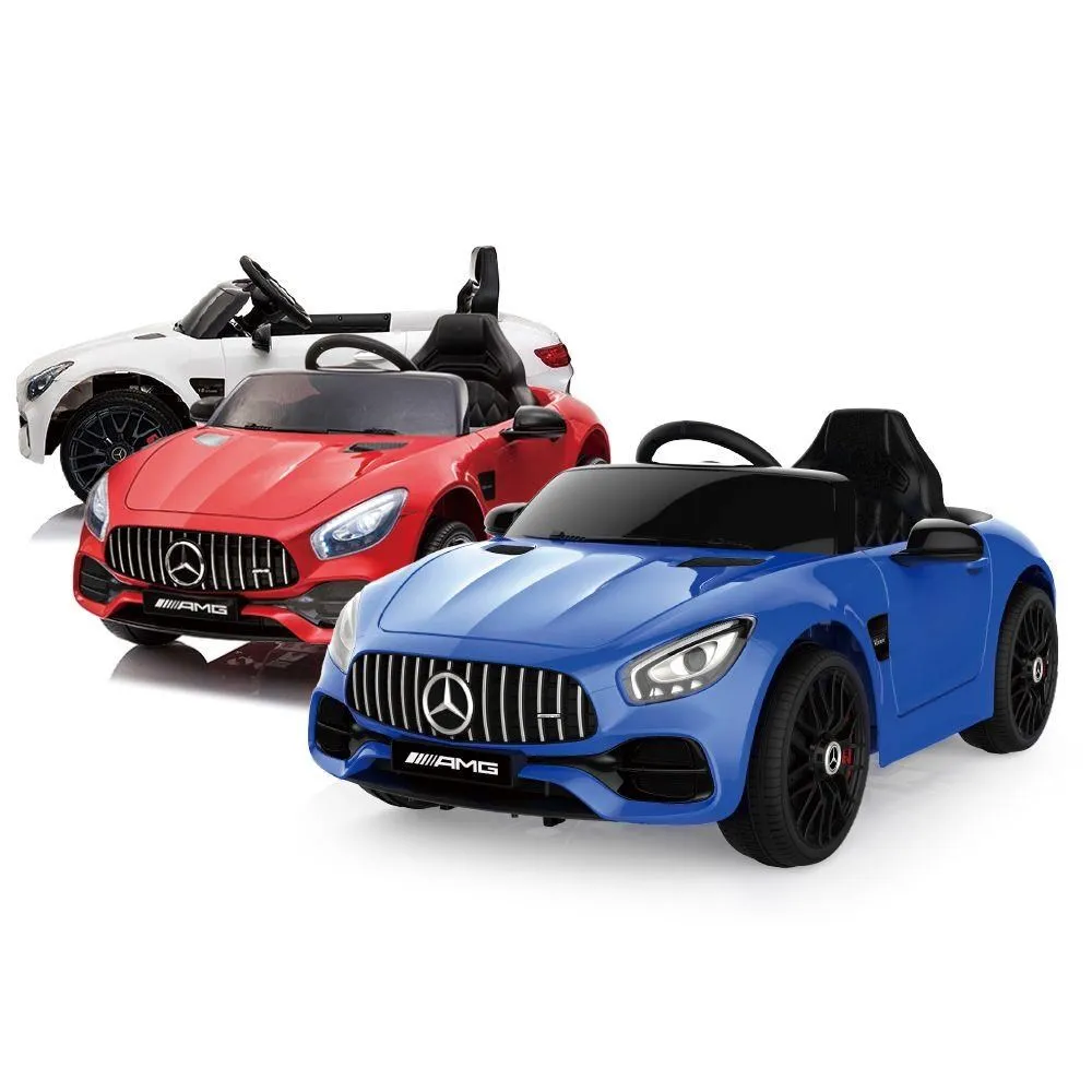 親親 CCTOY  原廠授權 賓士 AMG GT 雙驅動兒童電動車 (RT-2588 白紅藍三色)新品上市 歷史價格詳細信息