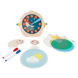 【法國Janod】小小STEAM系列-互動時鐘 歷史價格詳細信息