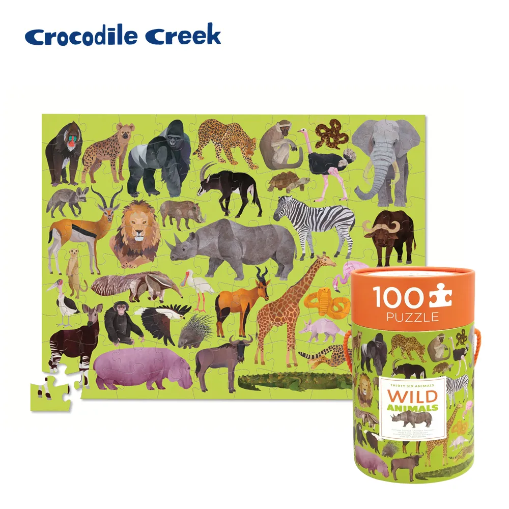 【 美國 Crocodile Creek 】生物主題學習桶裝拼圖-鳥類世界 歷史價格詳細信息