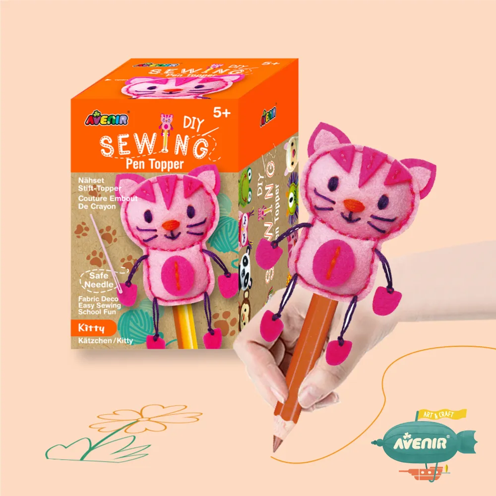 【德國 Avenir Kids】我的筆帽/手指娃娃, 草泥馬｜縫工手作、附安全縫針 歷史價格詳細信息