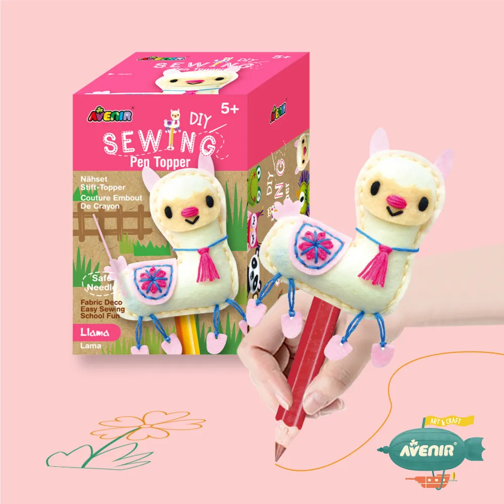 【德國 Avenir Kids】我的筆帽/手指娃娃, 草泥馬｜縫工手作、附安全縫針 歷史價格詳細信息
