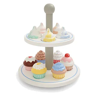 英國 JoJo Maman BeBe 優質玩具/益智/家家酒/角色扮演玩具_實木系列_廚房早餐組_JJD9152 歷史價格詳細信息