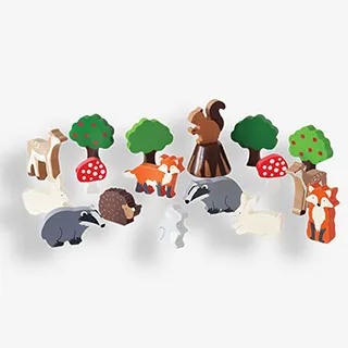 英國 JoJo Maman BeBe 超優質/益智/積木/五感/玩具_實木系列_手拉野生動物走走_JJE6519 歷史價格詳細信息