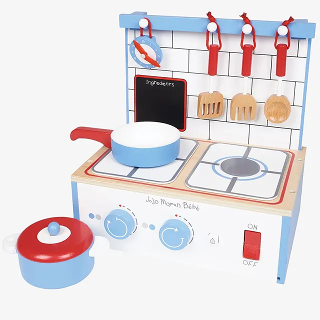 英國 JoJo Maman BeBe 優質玩具/益智/家家酒/角色扮演玩具_實木系列_廚房早餐組_JJD9152 歷史價格詳細信息