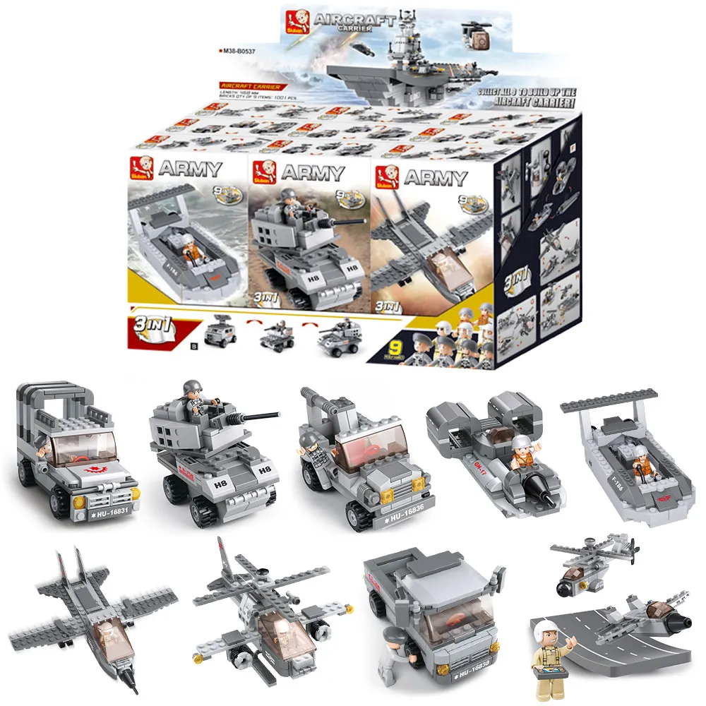 Sluban變形合體積木-航空母艦B0537(九合一) 日華好物 歷史價格詳細信息