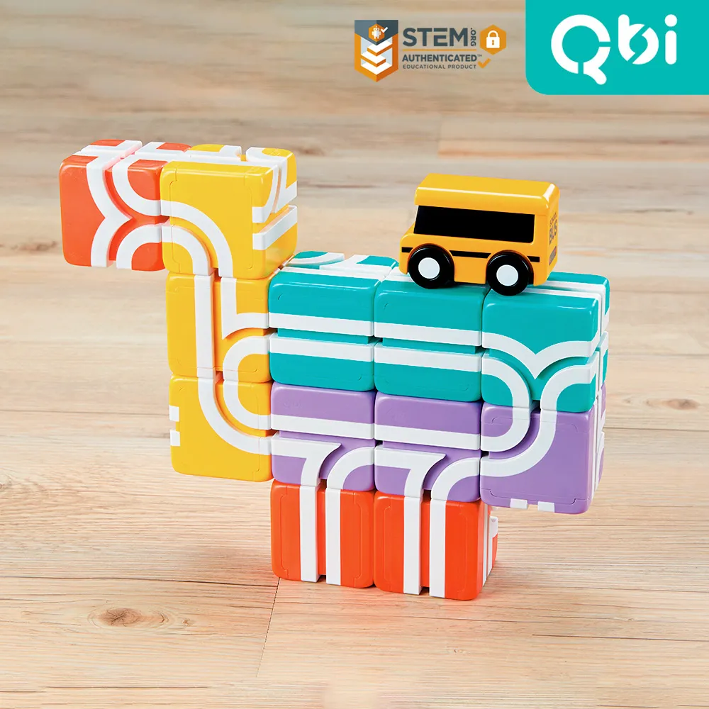 【Qbi 益智軌道磁吸玩具】森林系列-123數字基礎組(兒童節禮物/磁力片/積木/STEAM/磁吸積木/軌道車/26pcs)( 歷史價格詳細信息