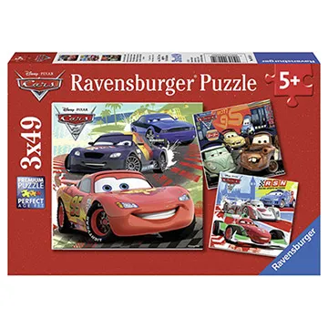 德國Ravensburger維寶拼圖 迪士尼Cars 3X49p RV09281 歷史價格詳細信息