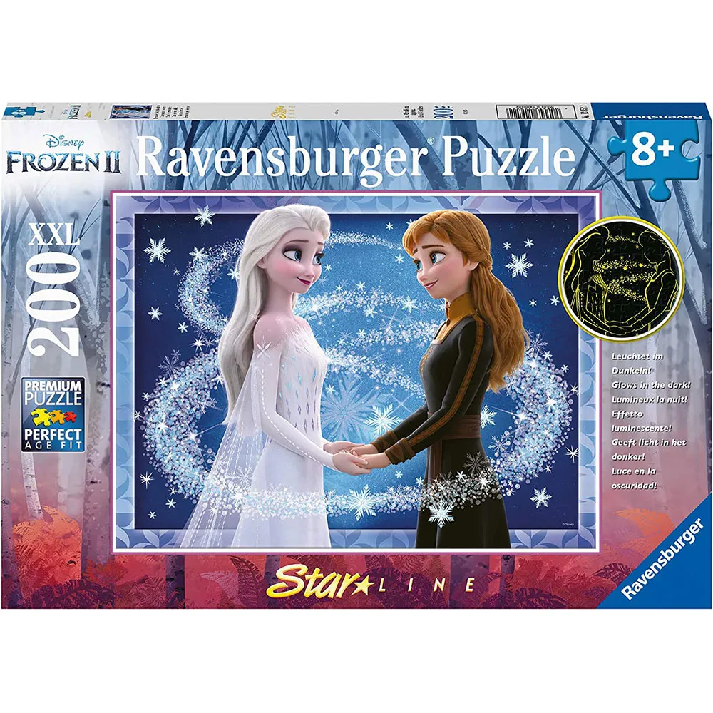 【Ravensburger】維寶拼圖 冰雪奇緣2 夜光版 XXL 200片 歷史價格詳細信息