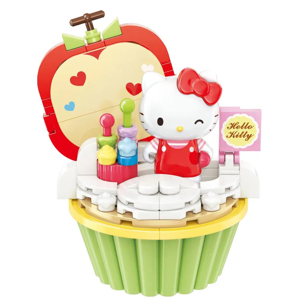 QMAN 三麗鷗 杯子蛋糕系列積木 酷洛米 QM46762 啟蒙積木 歷史價格詳細信息