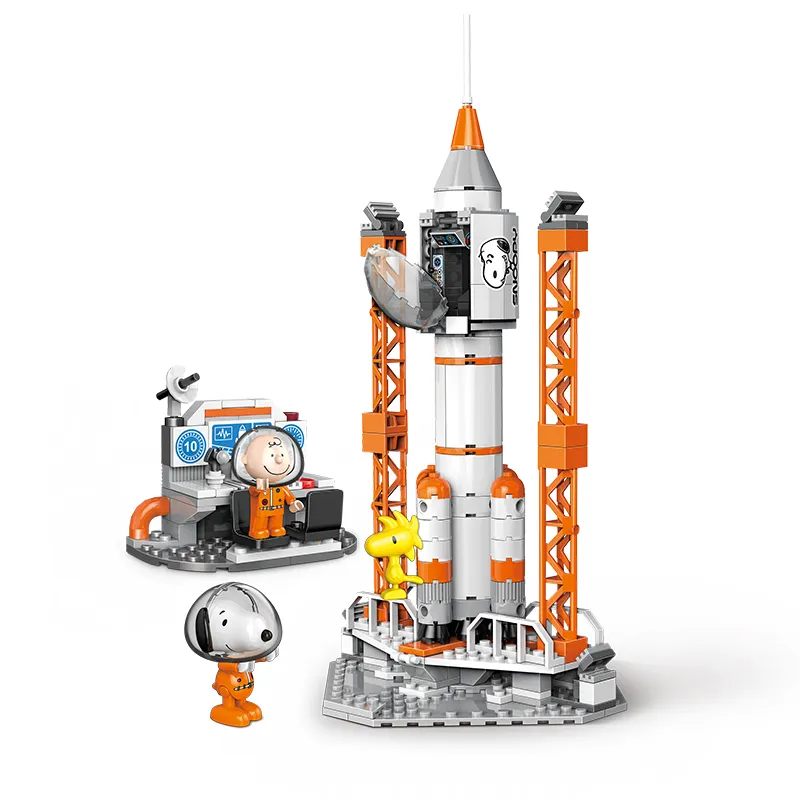 LiNoos SNOOPY 史努比 太空系列 火箭發射站 歷史價格詳細信息