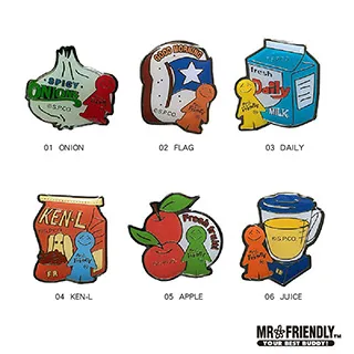 MR.FRIENDLY 胸章(D) (多款可選) 歷史價格詳細信息