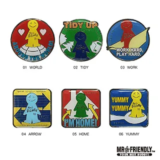 MR.FRIENDLY 胸章(D) (多款可選) 歷史價格詳細信息