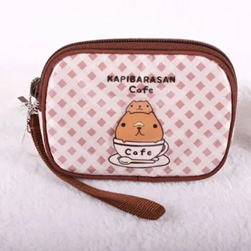 Kapibarasan 水豚君咖啡小舖系烈收納包-籃 歷史價格詳細信息