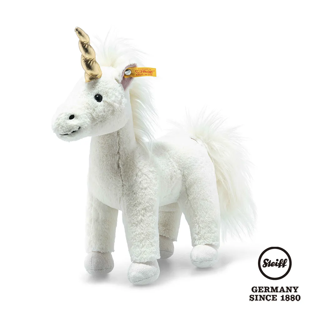 STEIFF德國金耳釦泰迪熊 - Unica dangling unicorn 獨角獸27cm (動物王國_黃標) 歷史價格詳細信息