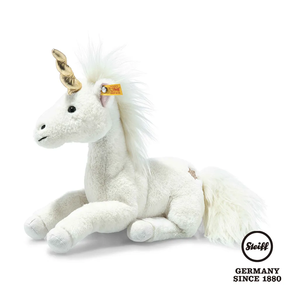STEIFF德國金耳釦泰迪熊 - Unica dangling unicorn 獨角獸27cm (動物王國_黃標) 歷史價格詳細信息