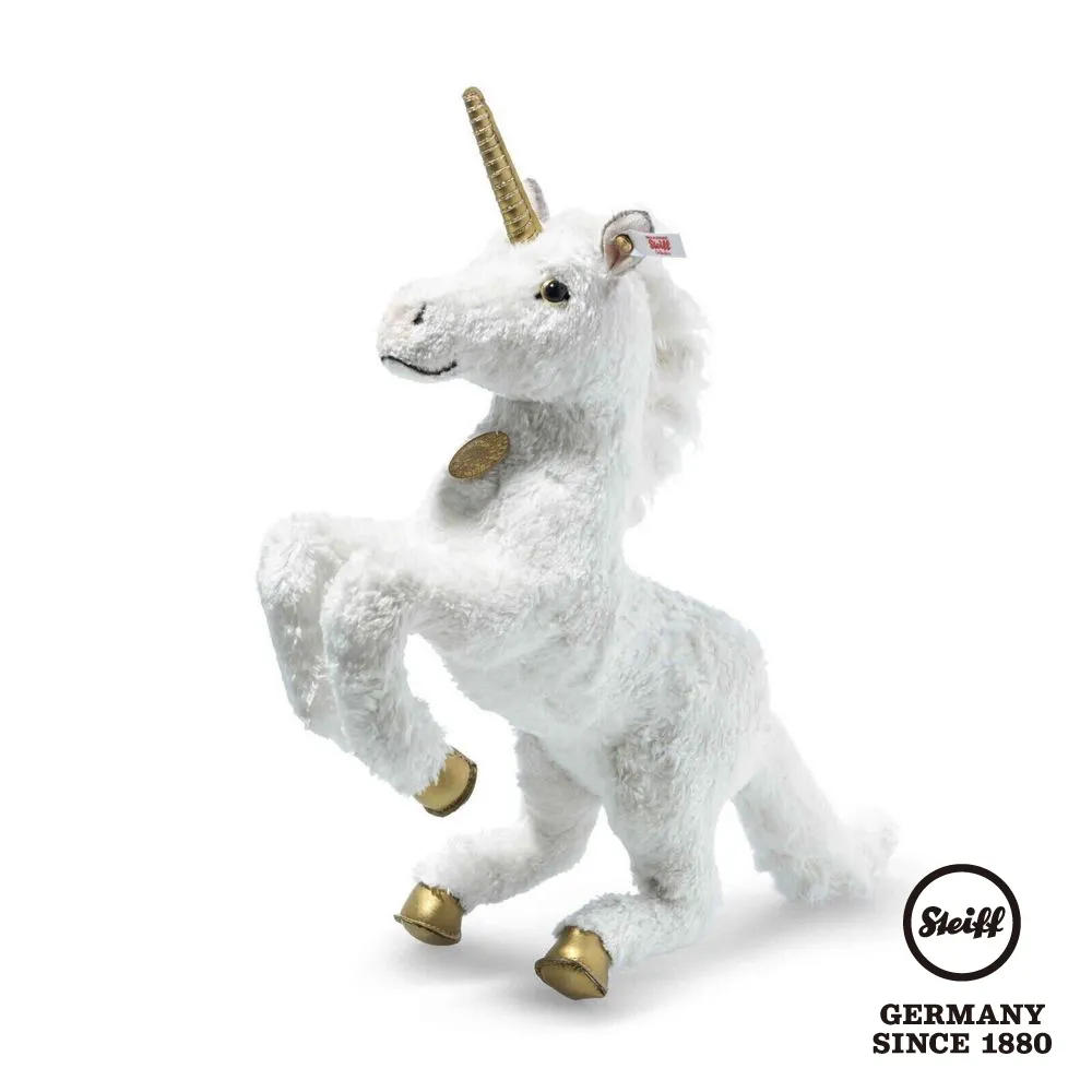 STEIFF德國金耳釦泰迪熊 Unicorn 獨角獸 安撫搖椅(騎乘動物) 歷史價格詳細信息