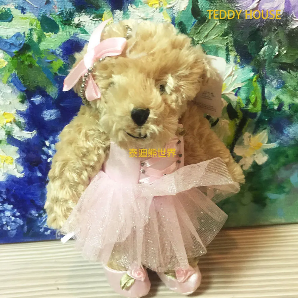 【TEDDY HOUSE泰迪熊】泰迪熊玩偶公仔絨毛娃娃限量紀念安格拉羊毛泰迪熊藍吊飾正版泰迪熊羊毛手腳可動 歷史價格詳細信息