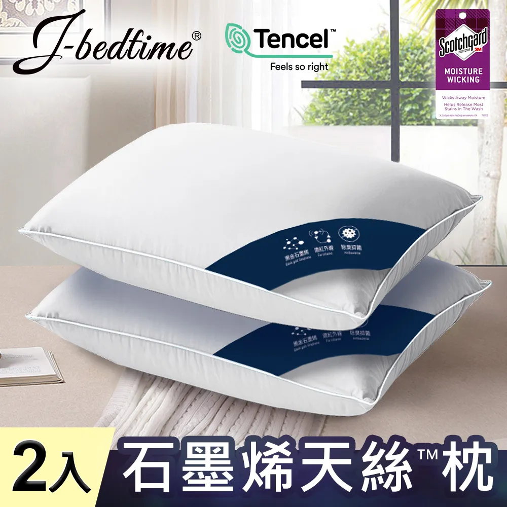 J-bedtime 智慧恆溫遠紅外線石墨烯x天絲抗菌舒眠枕頭-淺灰 歷史價格詳細信息