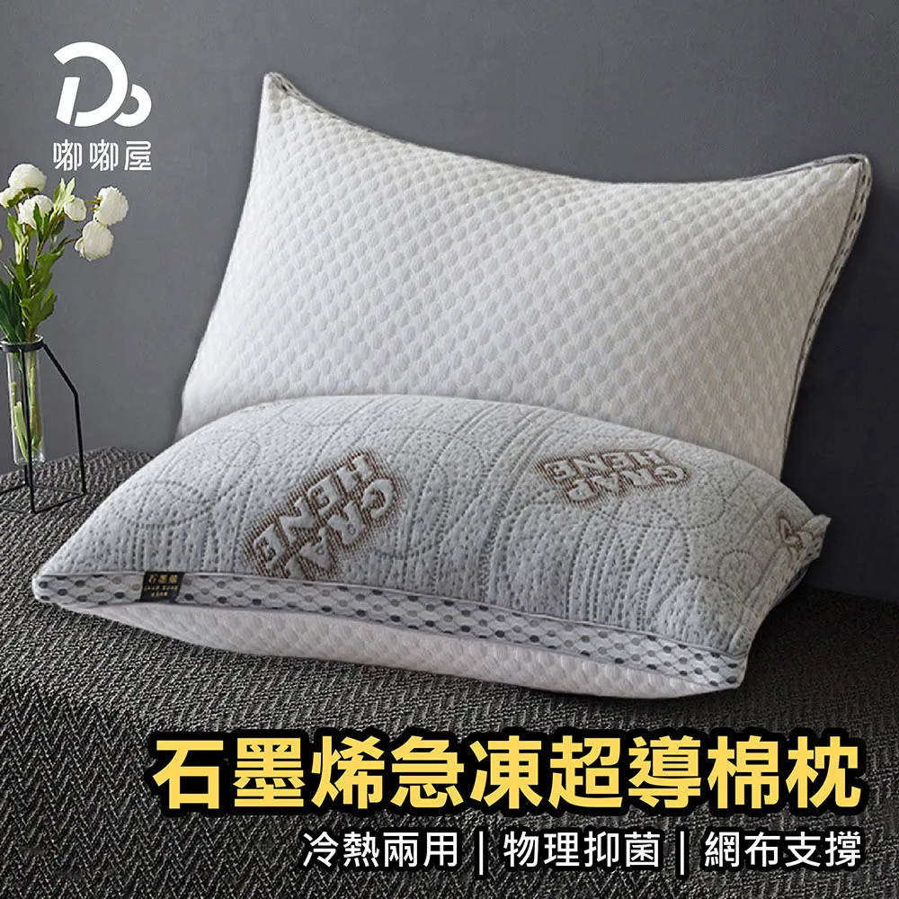 石墨烯急凍超導枕【2入組】(冷熱兩用/台灣製造)石墨烯枕頭 兩用枕頭 涼感枕 歷史價格詳細信息