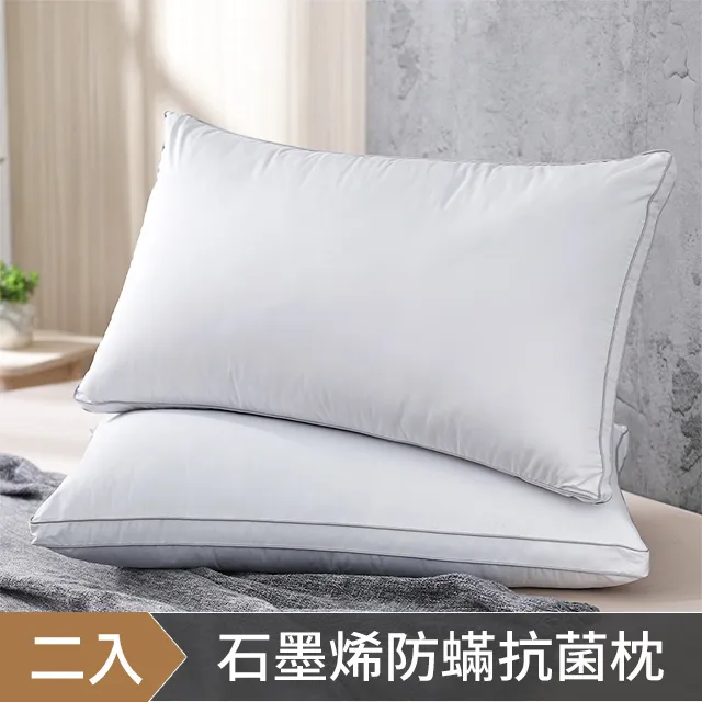 HOYACASA 石墨烯防螨抗菌舒眠減壓獨立筒枕(二入) 歷史價格詳細信息