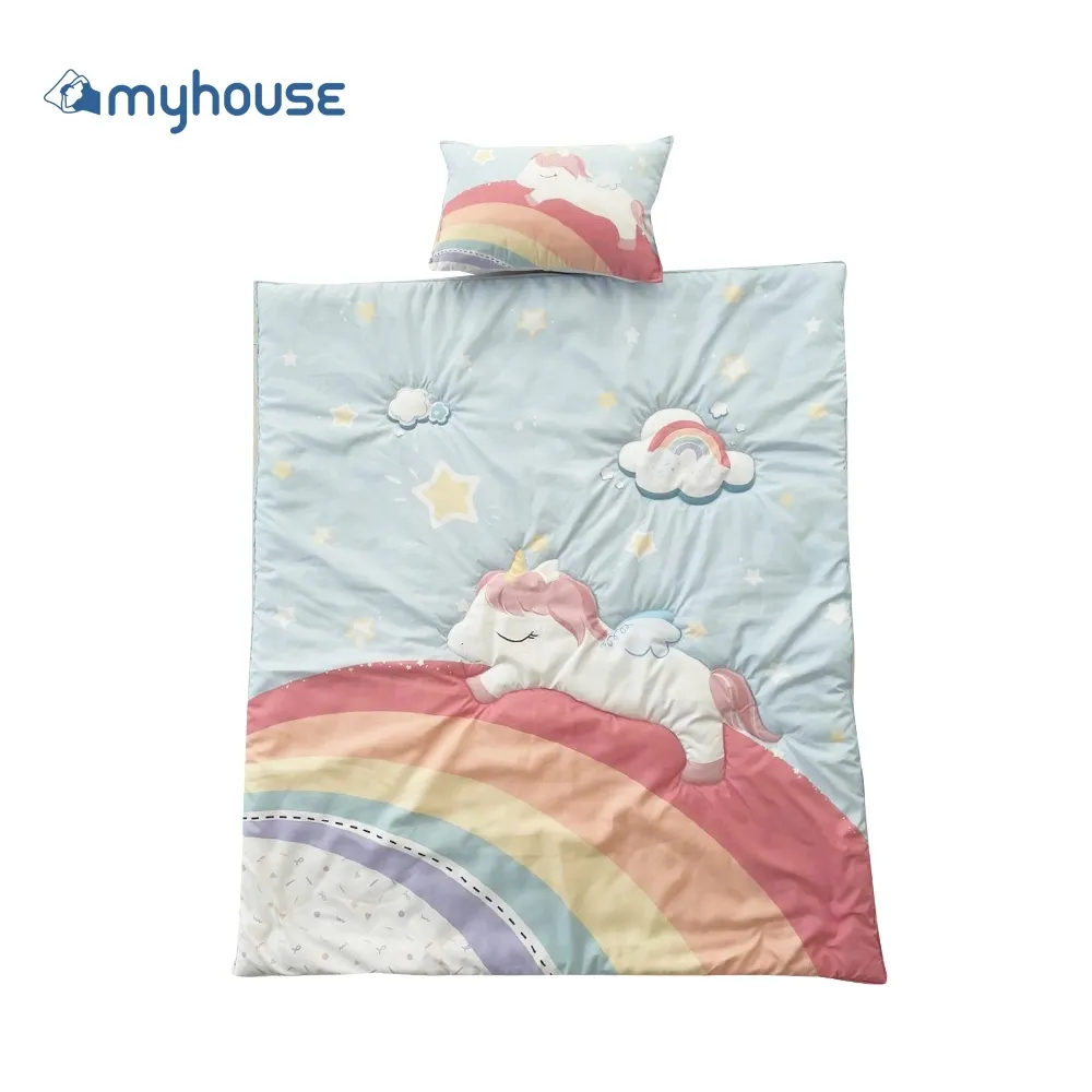 myhouse韓國  防蟎兒童睡袋 - 雲朵橘[免運費] 歷史價格詳細信息