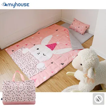 myhouse韓國  防蟎兒童睡袋 - 雲朵橘[免運費] 歷史價格詳細信息