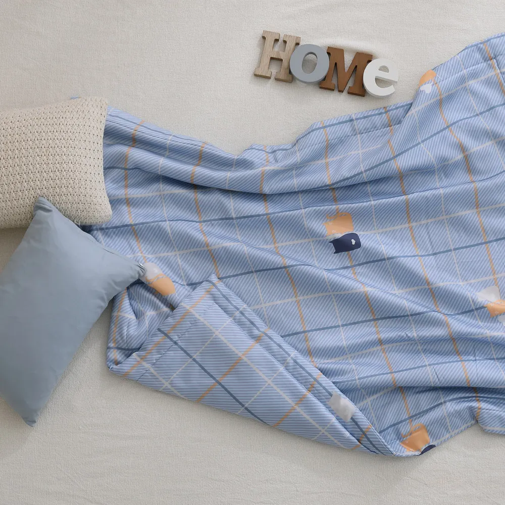 LAMINA 天絲兒童涼被 / 空調被3.5X4尺-小夥伴(藍) 歷史價格詳細信息