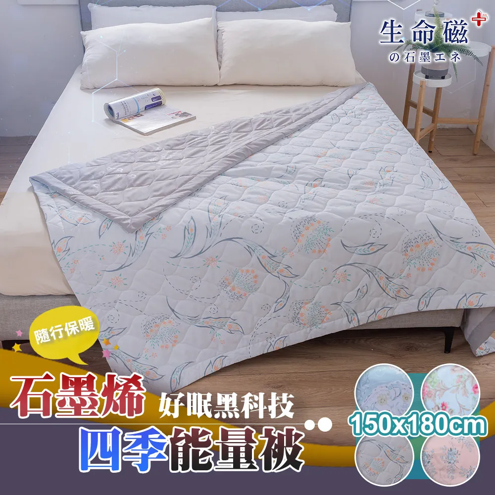 生命磁石墨烯四季被寢具組-雙人四件組-花蔓 歷史價格詳細信息