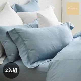 Cozy inn  簡單純色-孔雀藍-200織精梳棉薄被套床包組 歷史價格詳細信息