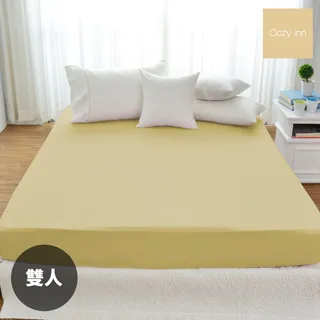 Cozy inn  簡單純色-孔雀藍-200織精梳棉薄被套床包組 歷史價格詳細信息
