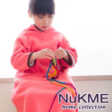 棉花田【NuKME】兒童時尚多功能創意袖毯-粉色雪花 歷史價格詳細信息