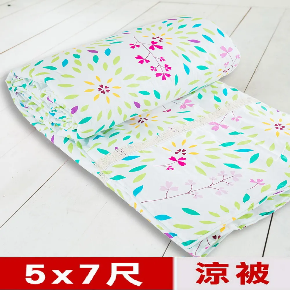 【米夢家居】台灣製造-100%精梳純棉雙面涼被5*7尺(萬花筒) 價格比較,價格查詢,歷史價格詳細信息