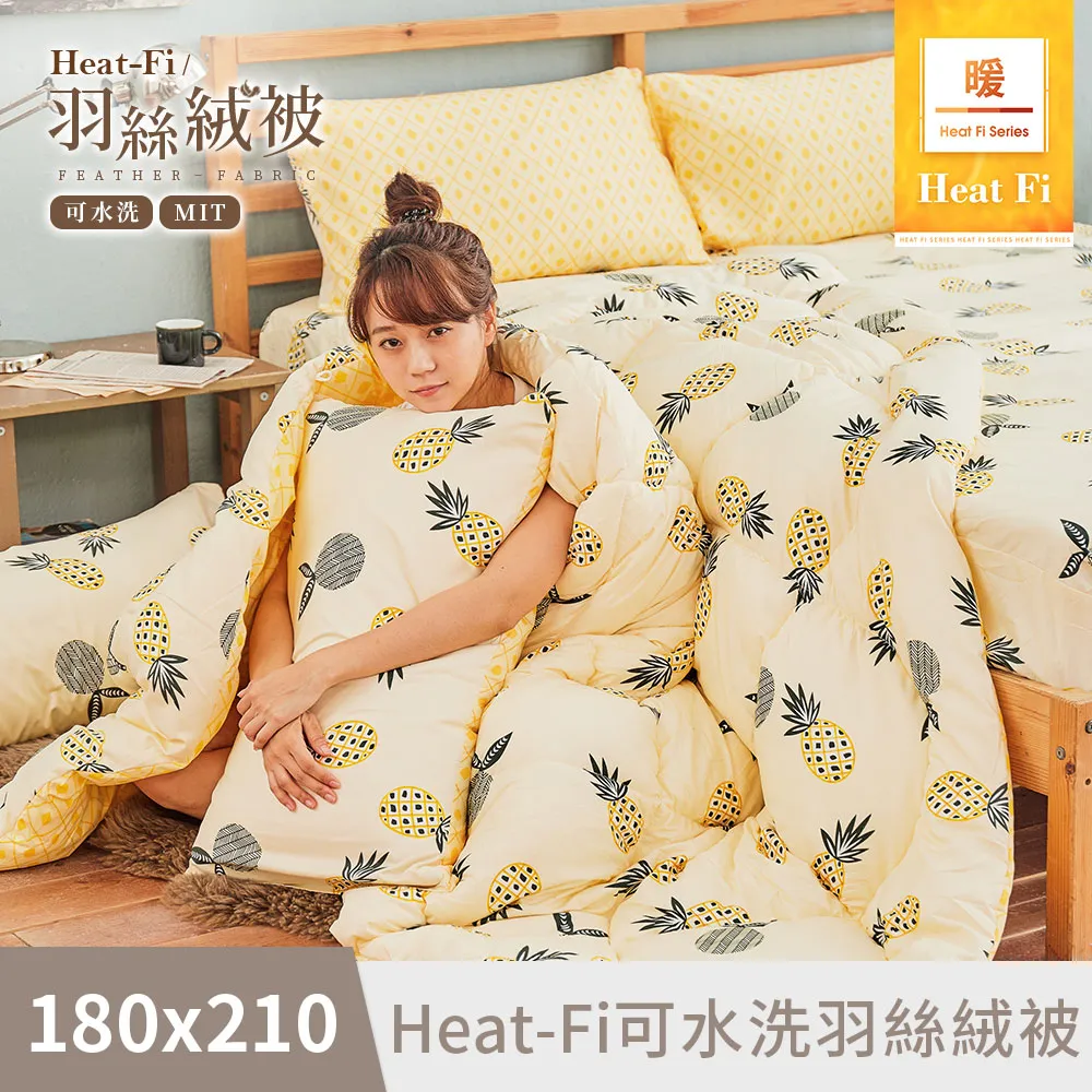 《DUYAN 竹漾》台灣製可水洗羽絲絨被-格陵藍 歷史價格詳細信息