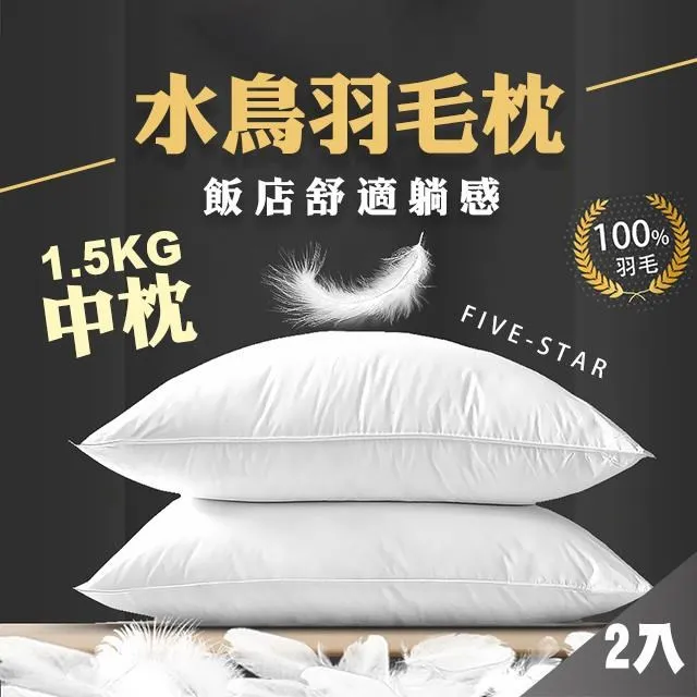 【藻土屋】MIT頂級水鳥羽毛枕飯店枕頭 羽毛枕 中枕-SUD*2 歷史價格詳細信息