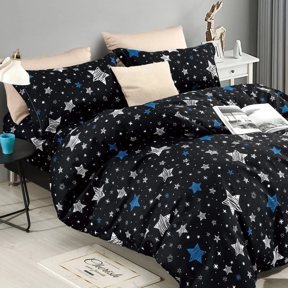 【艾唯家居】雙人柔絲棉薄被套 180x210cm 銀離子抗菌防蹣機能 台灣製(太空旅行) 歷史價格詳細信息