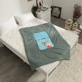 【Leafbaby】卡哇伊立體四季兩用手提抱枕被-海洋陽光兔 歷史價格詳細信息