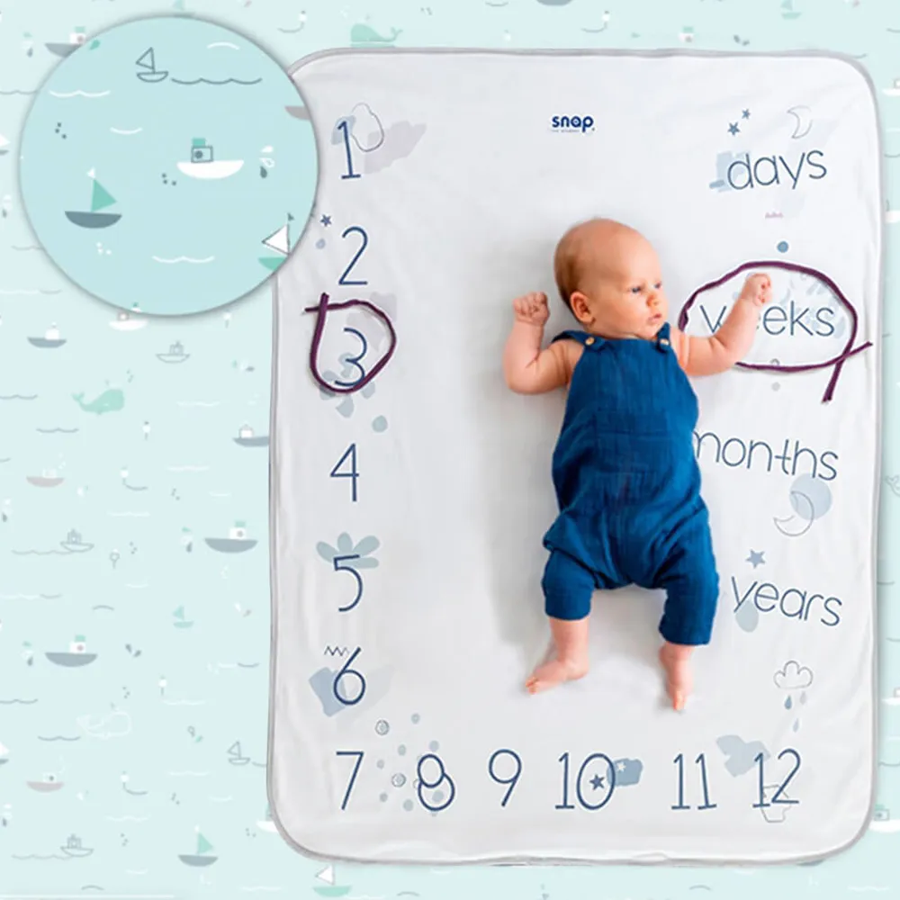 波蘭Snap the moment 福利品特賣 寫真毯 拍照毯 新生兒/嬰兒蓋毯 【BabyGarden】 歷史價格詳細信息