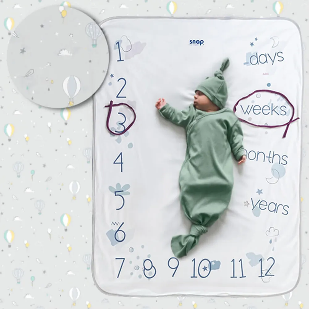 波蘭Snap the moment 福利品特賣 寫真毯 拍照毯 新生兒/嬰兒蓋毯 【BabyGarden】 歷史價格詳細信息