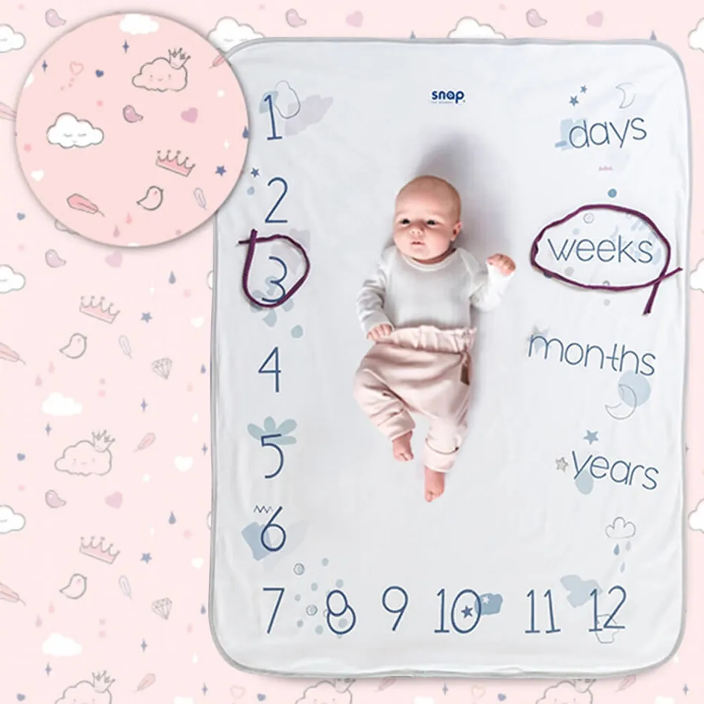 波蘭Snap the moment 福利品特賣 寫真毯 拍照毯 新生兒/嬰兒蓋毯 【BabyGarden】 歷史價格詳細信息