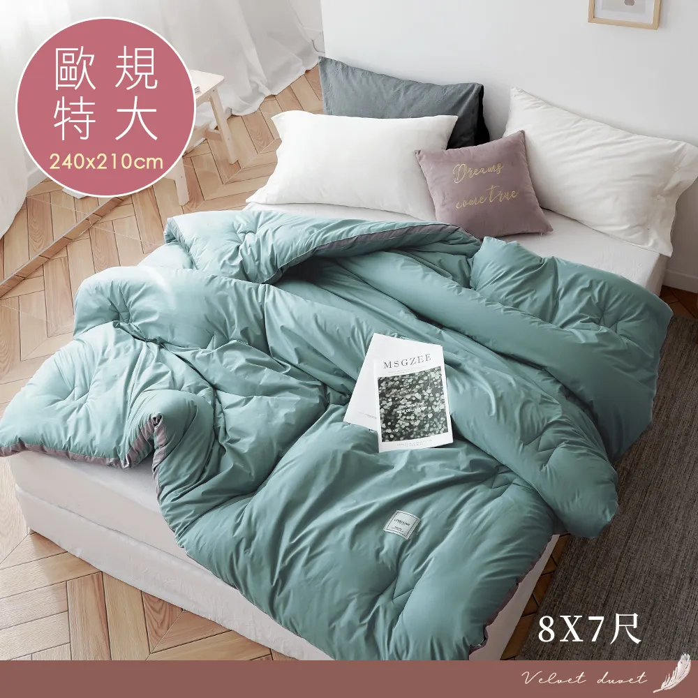 BELLE VIE 極簡生活純色 可水洗羽絲絨被 (150x200cm) 多色任選 歷史價格詳細信息