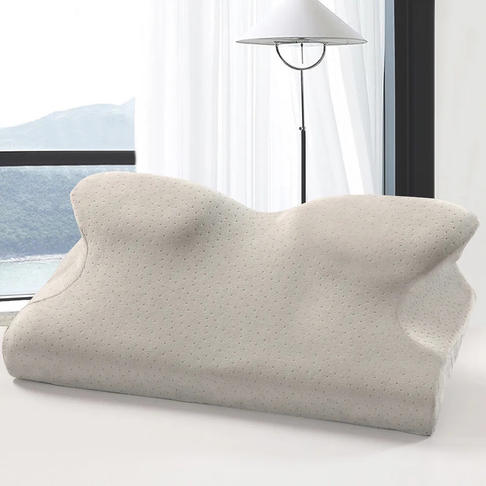 BELLE VIE 韓國熱銷 全方位4D蝶形枕 護頸舒適蝶型記憶枕/止鼾枕-桃紅色 歷史價格詳細信息