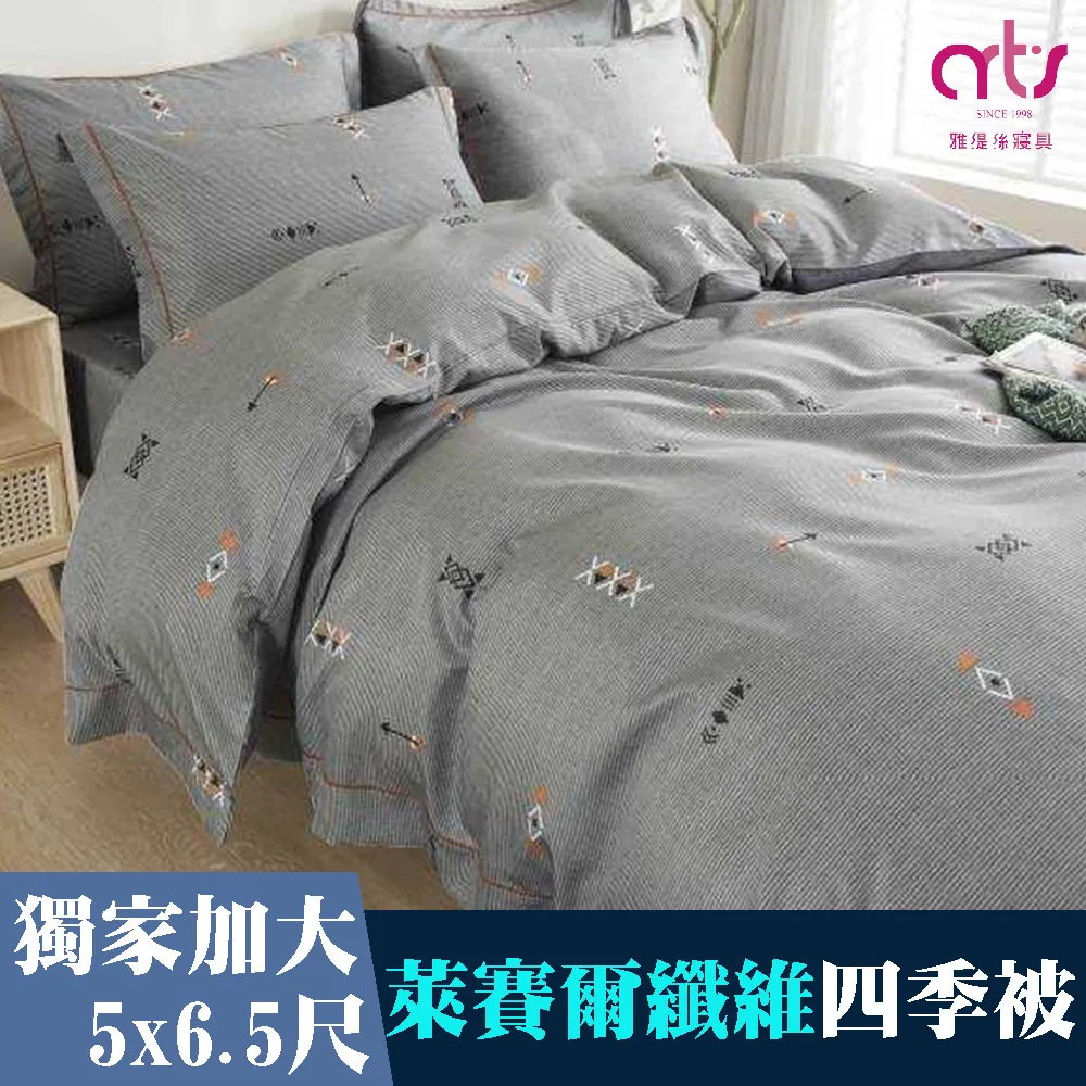 Artis - 3M吸濕排汗-萊賽爾天絲兒童睡墊涼被三件組-台灣製-灰熊萌兔 歷史價格詳細信息