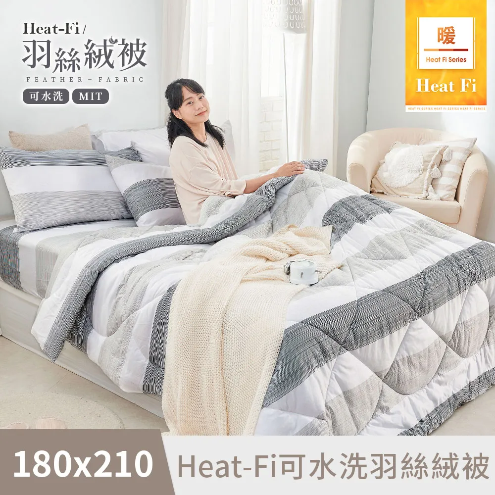 《DUYAN 竹漾》台灣製可水洗羽絲絨被-格陵藍 歷史價格詳細信息