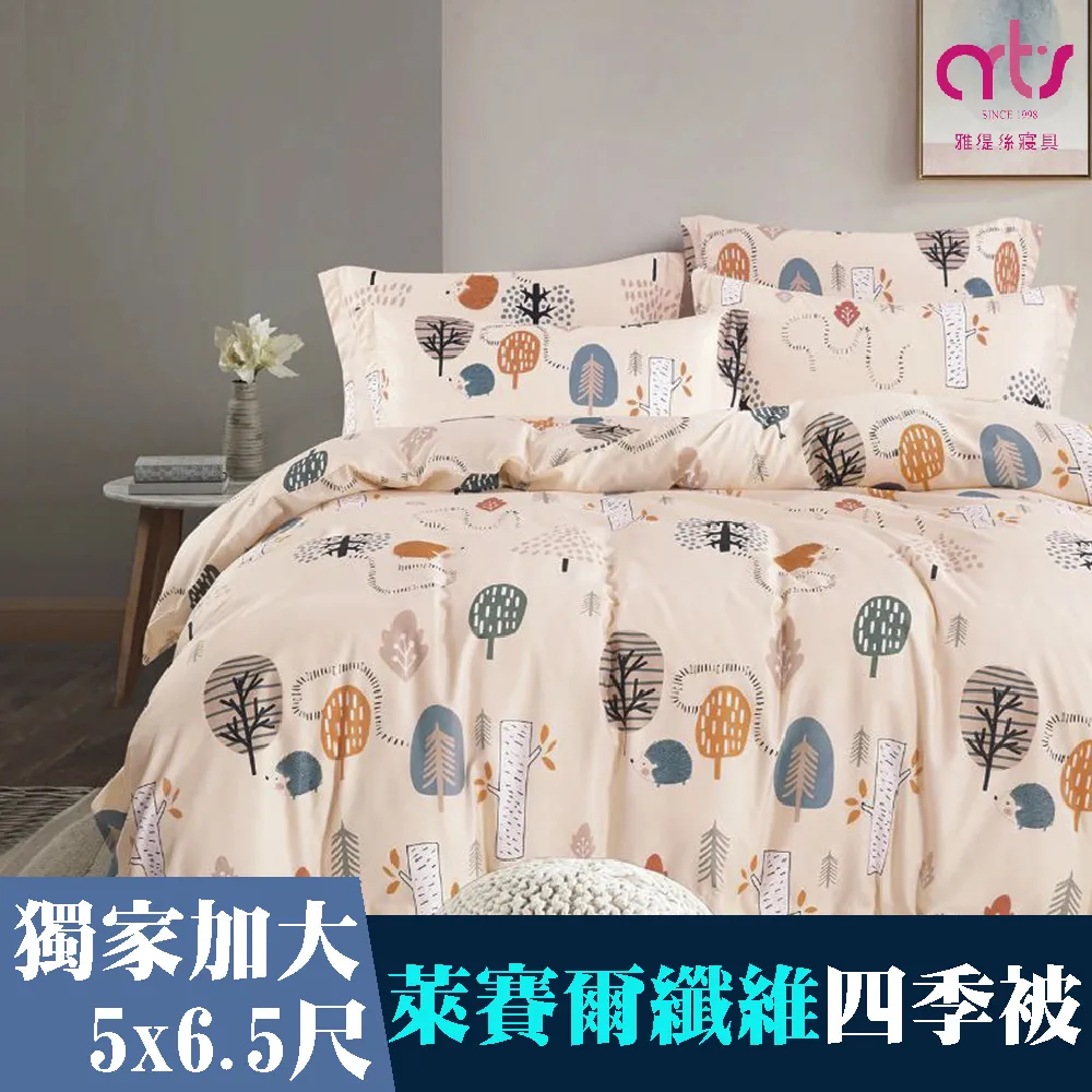 Artis - 3M吸濕排汗-萊賽爾天絲兒童睡墊涼被三件組-台灣製-灰熊萌兔 歷史價格詳細信息