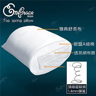 《Embrace英柏絲》超彈力蜂巢乳膠枕 側睡支撐枕 乳膠護頸枕頭 偏硬枕 高支撐 枕偏高 歷史價格詳細信息