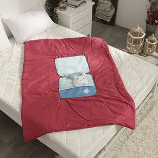 海洋陽光兔 超可愛立體兩用手提抱枕被 歷史價格詳細信息