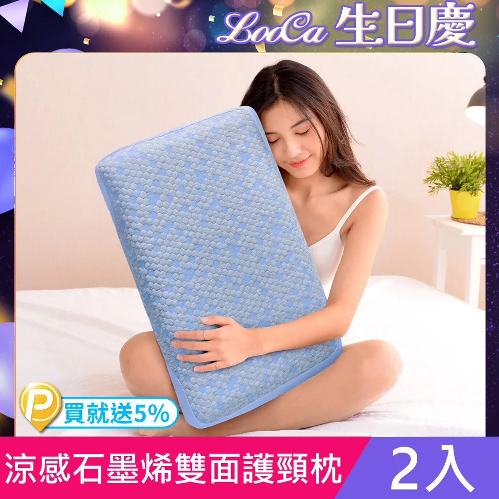 LooCa特大蜂巢式高支撐乳膠枕2入 歷史價格詳細信息