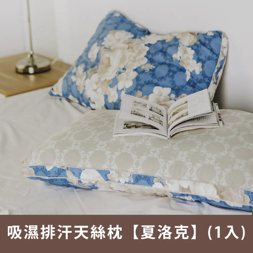 吸濕排汗天絲枕850g2入組/B0951-NP/藍+粉雙色設計/枕頭/枕芯/天絲枕/棉花枕 歷史價格詳細信息